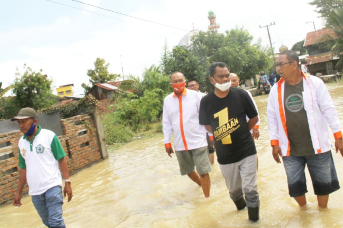 Darma Wijaya janjikan solusi atasi banjir di Serdang Bedagai
