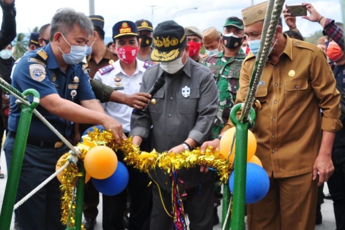 KM Sabuk Nusantara 113 resmi beroperasi di Gorontalo