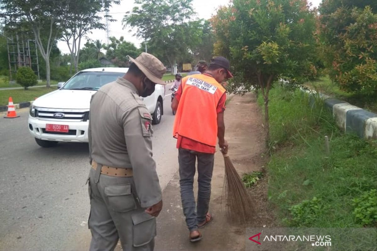 1.028 pelanggar prokes di Aceh Timur telah diberikan sanksi