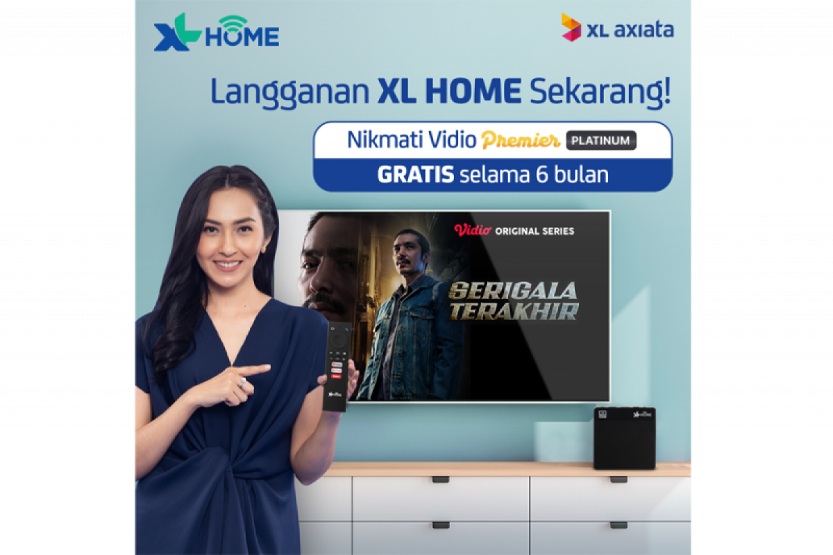 XL Axiata-Vidio hadirkan akses tayangan hiburan tanpa batas