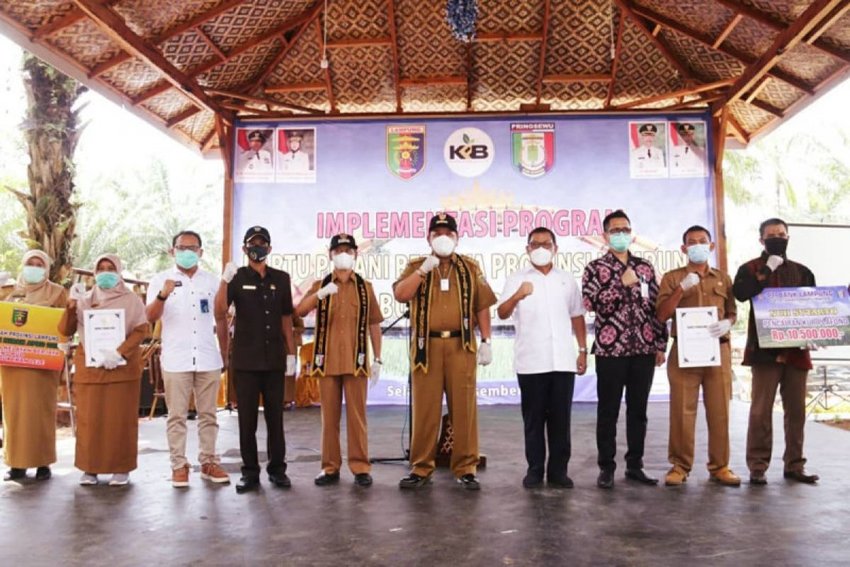 Bupati Pringsewu hadiri launching implementasi Program KPB di Pekon Sri Wungu