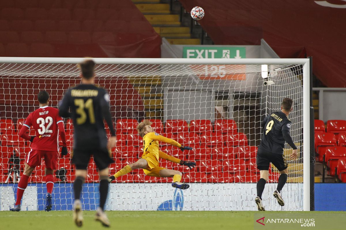 Gol semata wayang Curtis Jones pastikan Liverpool ke babak 16 besar Liga Champions