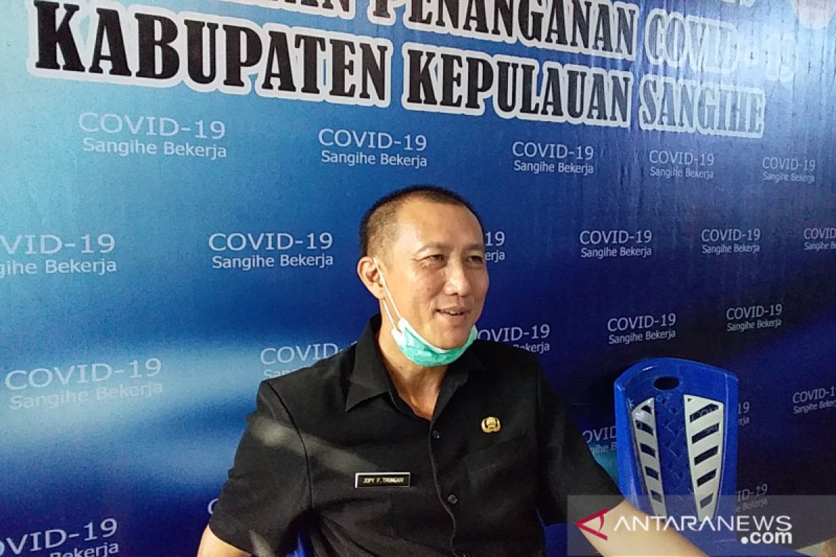 Kasus positif COVID-19  di Sangihe kembali bertambah tiga menjadi 45