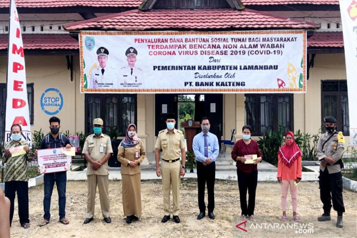 Pemkab salurkan BLT tahap II wilayah Sematu Jaya