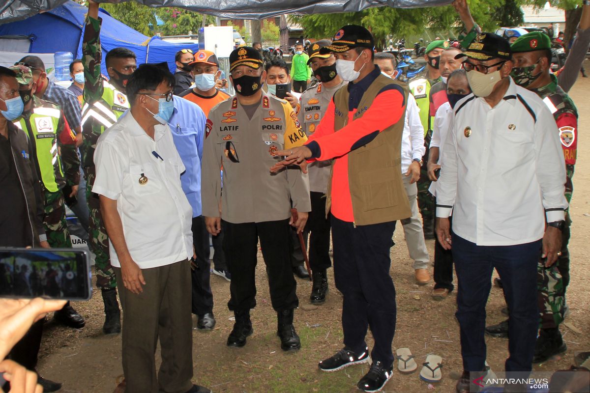 Doni Monardo : Protokol kesehatan harus diterapkan di lokasi pengungsian