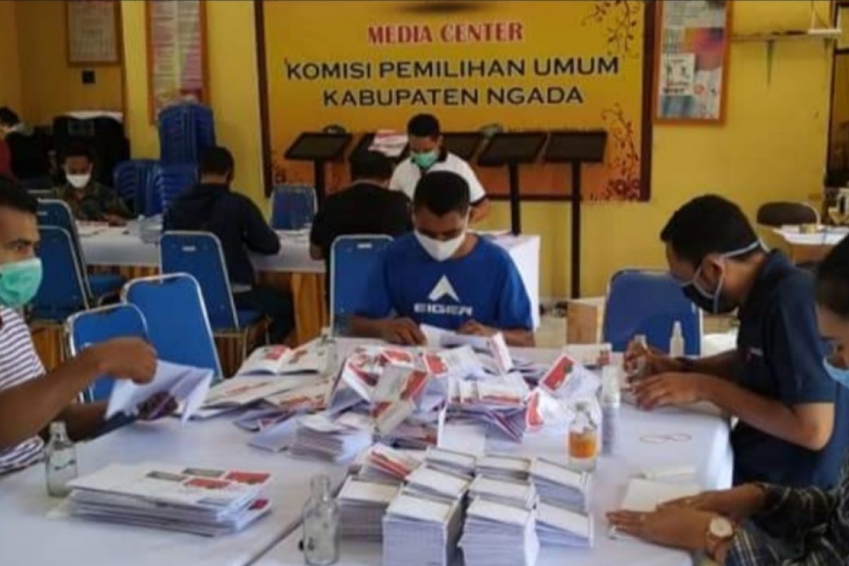 KPU Kabupaten Ngada kelebihan 533 surat suara
