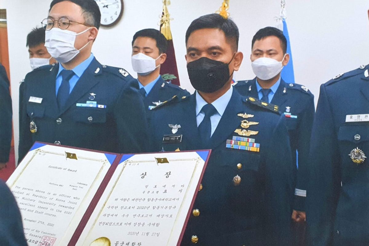 Perwira TNI AU torehkan prestasi di Korea Selatan