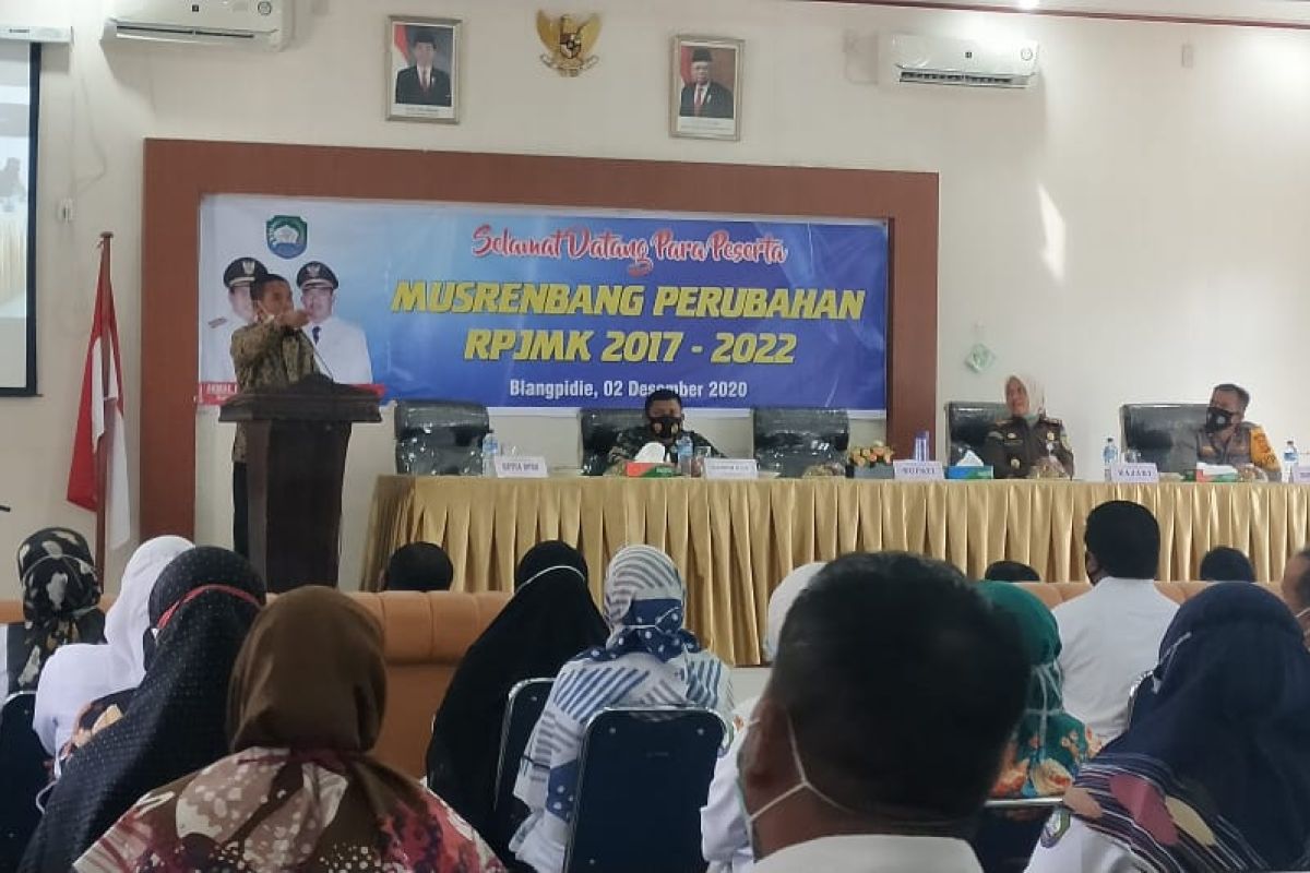 Abdya laksanakan Musrembang RPJMK perubahan, Begini penjelasan bupati Akmal