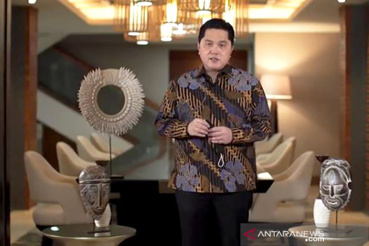 Erick Thohir siapkan strategi komunikasi publik terkait vaksin COVID-19