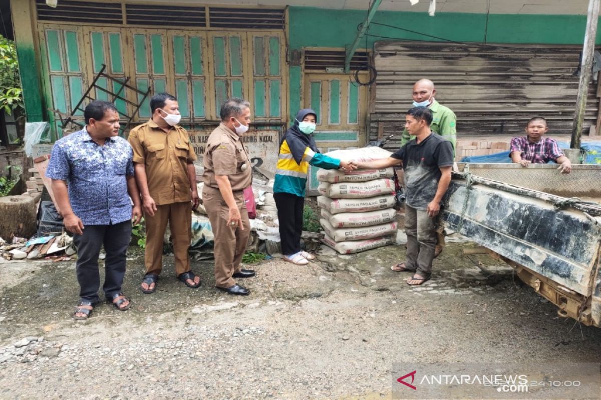 SMGP bantu korban kebakaran Tano Bato, Madina