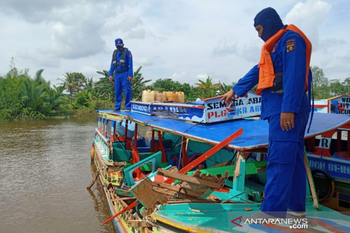 Dua kapal cepat tabrakan di Musi Banyuasin, satu orang tewas