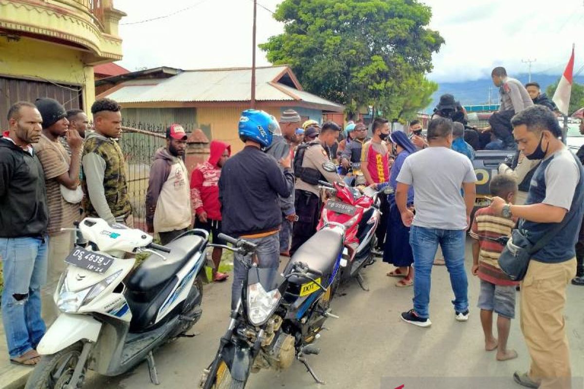 Polres Jayawijaya tangkap pencuri sepeda motor