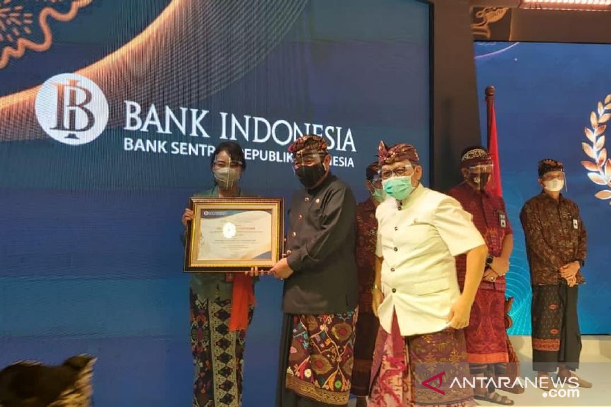 Badung raih penghargaan mitra kerja terbaik BI Bali kategori TPID