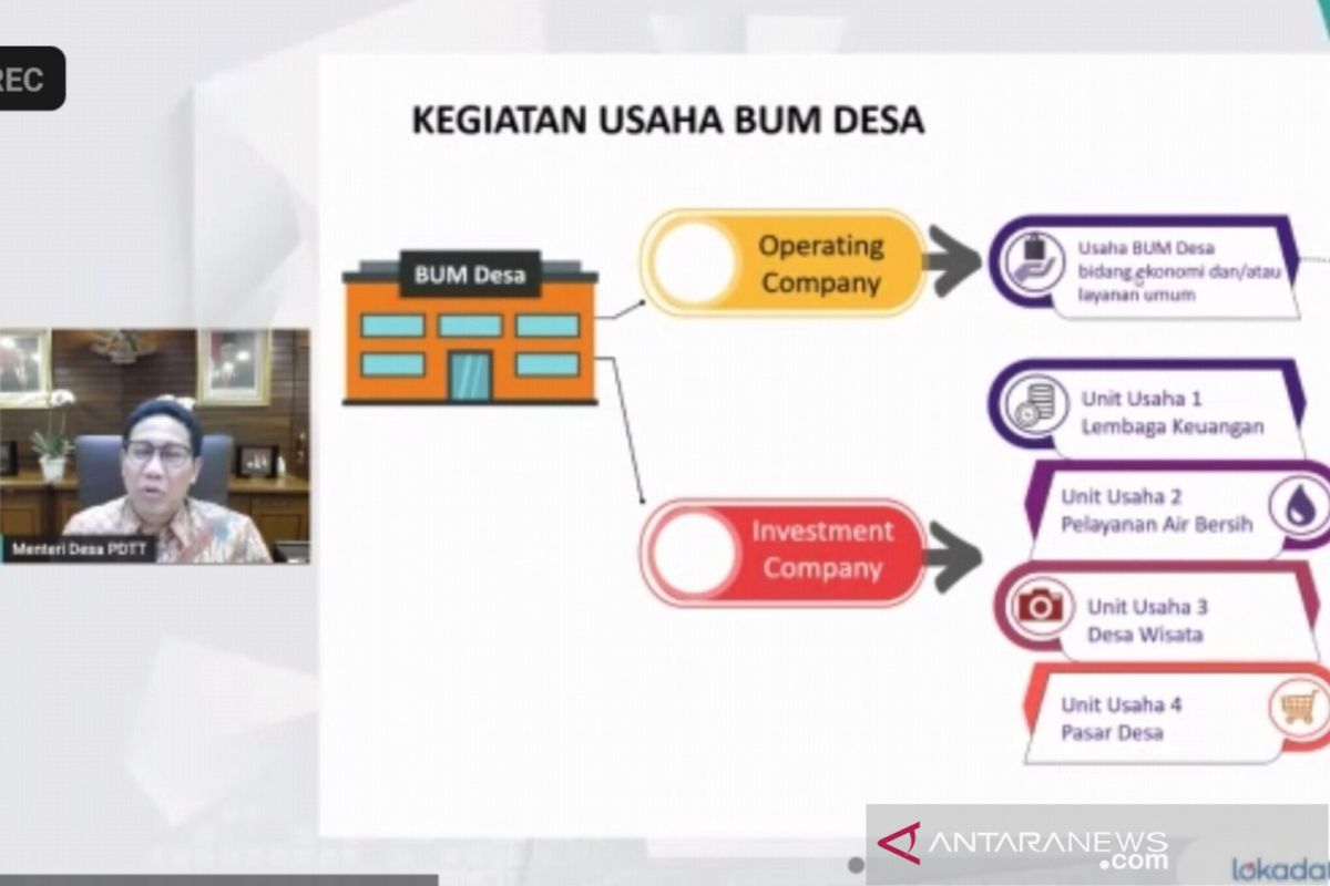 Mendes PDTT apresiasi upaya PT Djarum tingkatkan kapasitas BUMDes