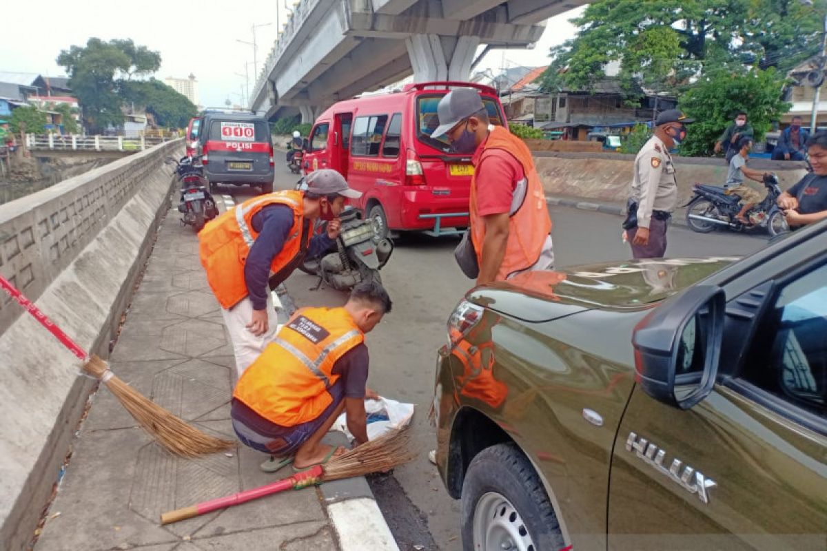 98 pelanggar tertib masker terjaring di Tambora