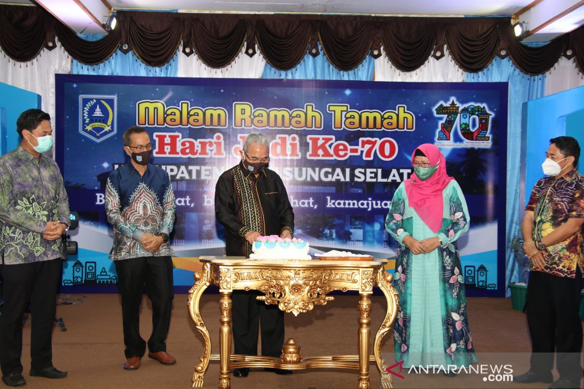 Malam ramah tamah Hari Jadi ke-70 Kabupaten HSS