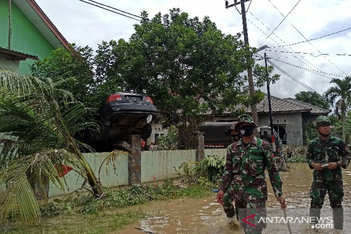 BPBD: Banjir terjang tiga daerah di Sumut