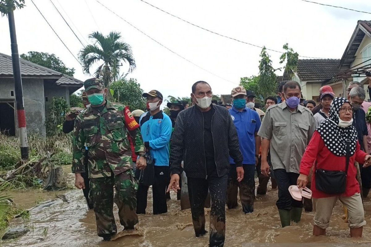 Gubernur siapkan strategi penanganan banjir di Deli Serdang