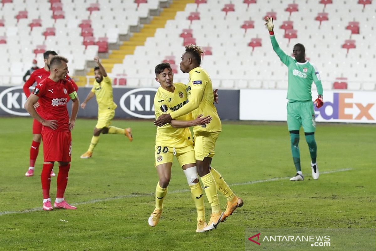 Villarreal kunci tiket babak gugur seusai menang di Sivasspor dengan skor 1-0