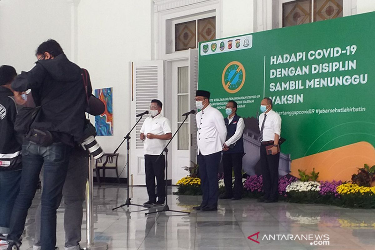 Moeldoko berdiskusi dengan Ridwan Kamil terkait vaksin COVID-19