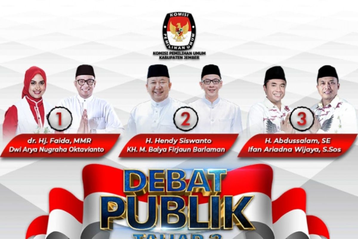 Menakar efektifitas kampanye debat publik di Pilkada Jember