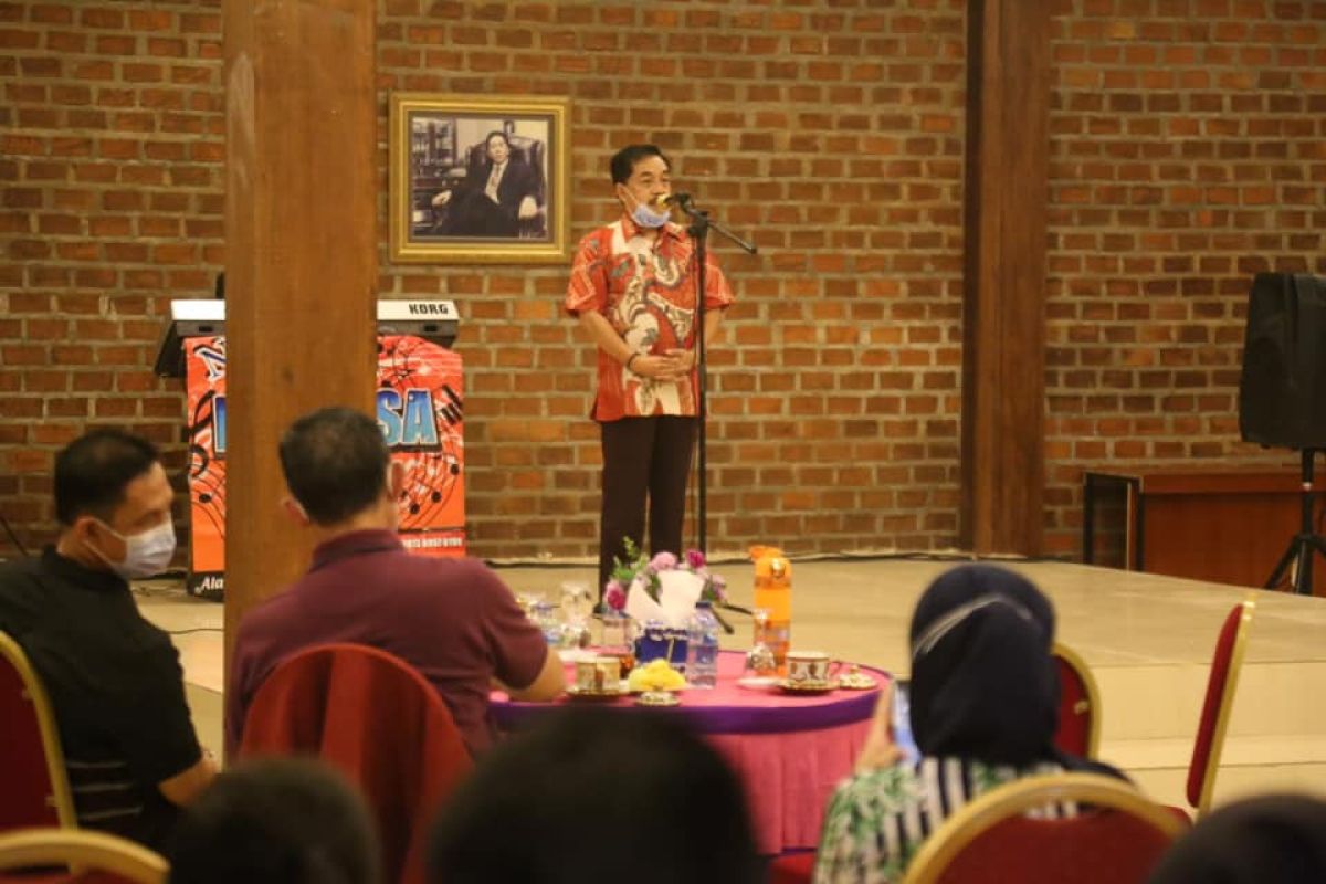 Pj Bupati Pesisir Barat ramah tamah dengan Sekda Provinsi Lampung