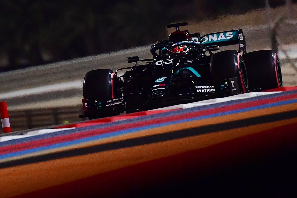 Debut dengan Mercedes, George Russell tercepat di FP1 Grand Prix Sakhir