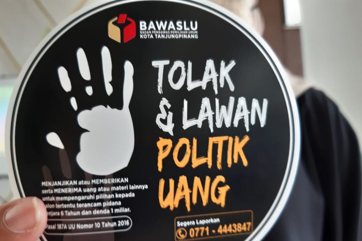 Bawaslu Tanjungpinang perkuat pengawasan politik uang