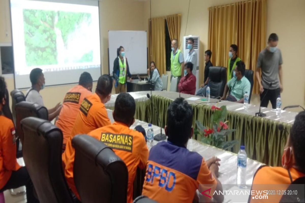 Tiba di Sipirok, Tim Basarnas Medan langsung gelar pertemuan