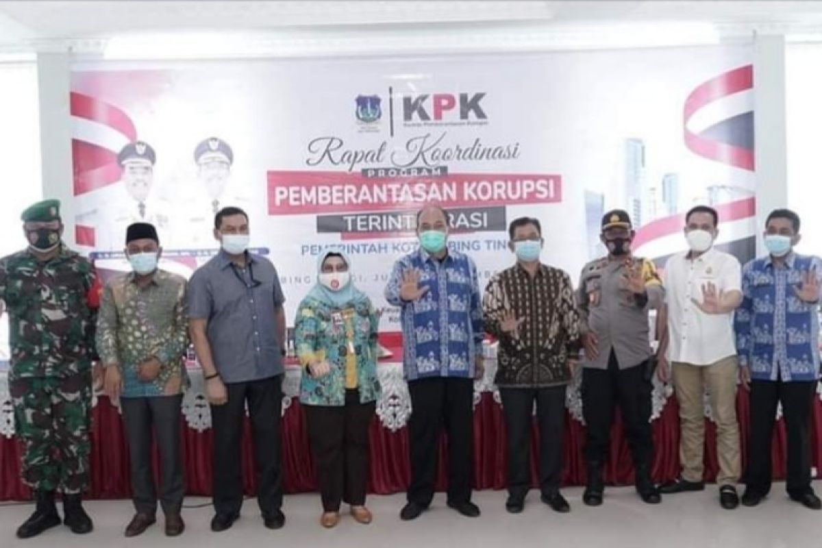 Kunjungan KPK di Tebing Tinggi