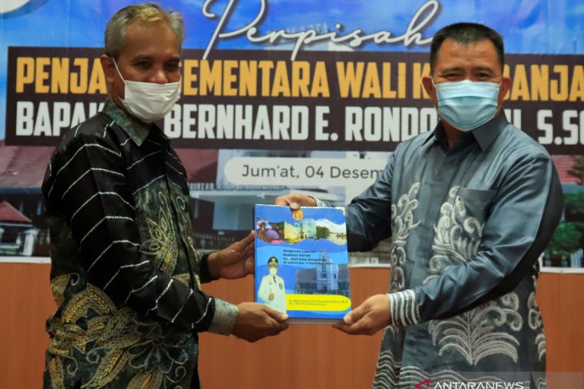 Bernhard akhiri masa tugas Pjs wali kota Banjarbaru