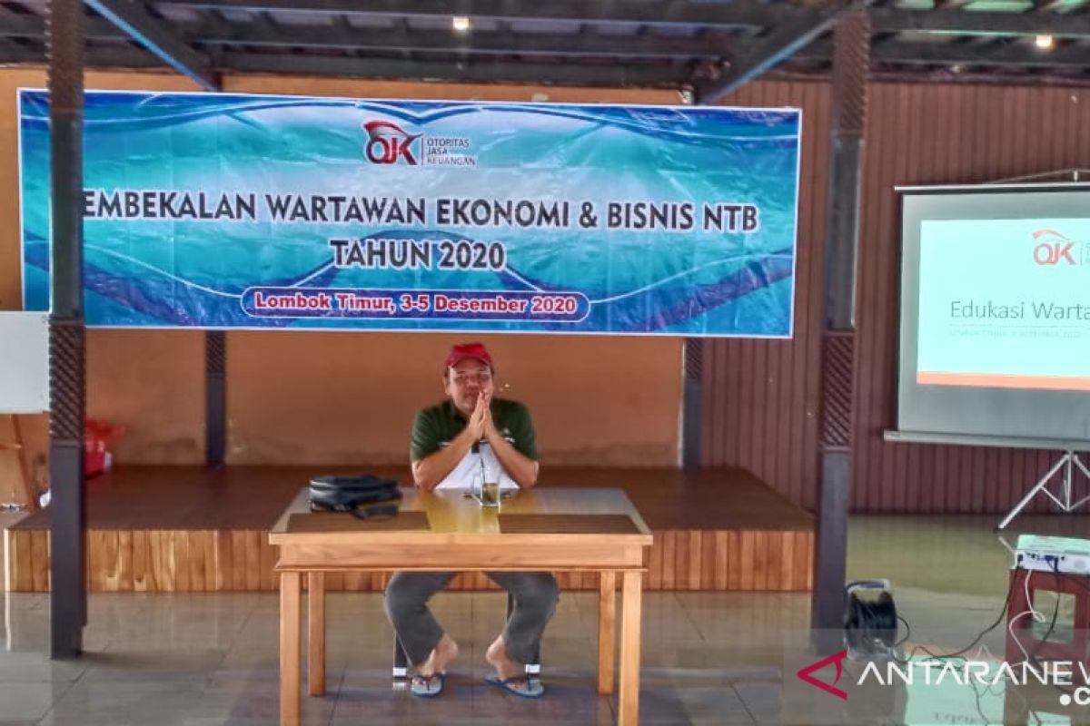 OJK NTB memperkuat pemahaman jurnalis tentang investasi bodong