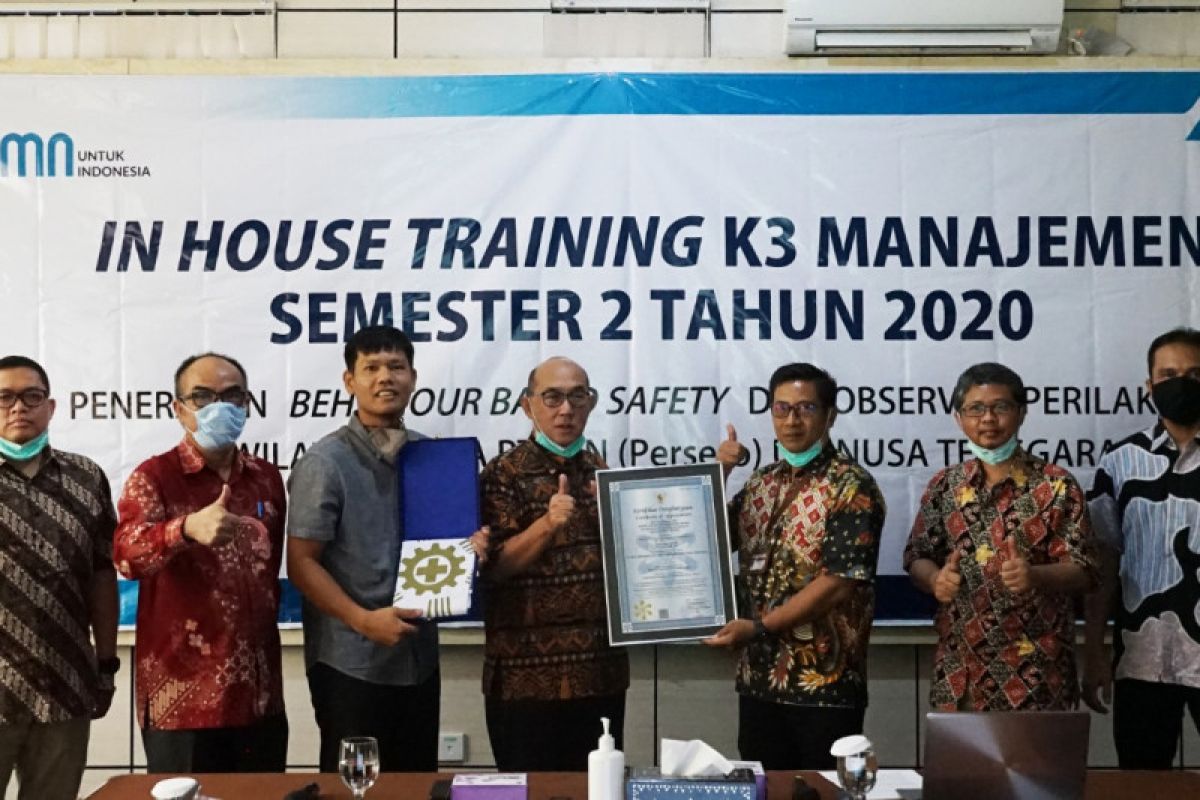 PLN UIP Nusra raih sertifikat SMK3 di penghujung 2020