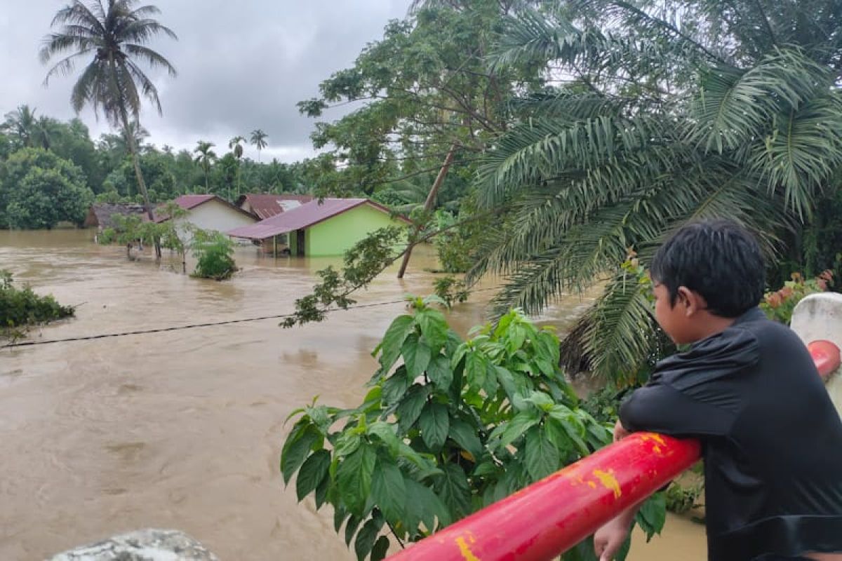 Banjir landa Aceh Utara, ketinggian air capai 1, 5 meter lebih