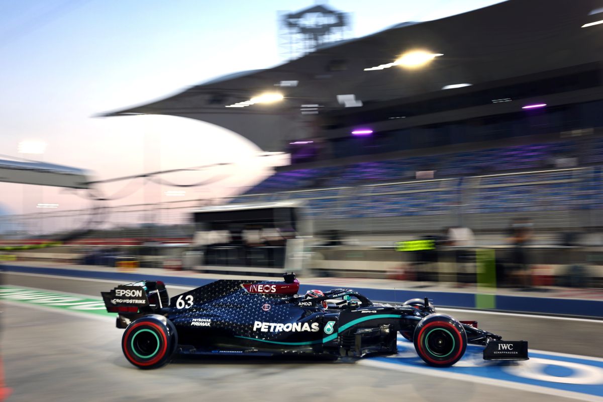 Grand Prix Sakhir: George Russell lagi-lagi tercepat di FP2, Bottas di P11