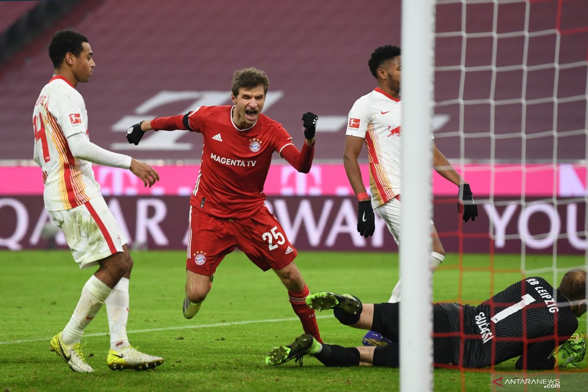 Munchen vs Leipzig berakhir imbang 3-3