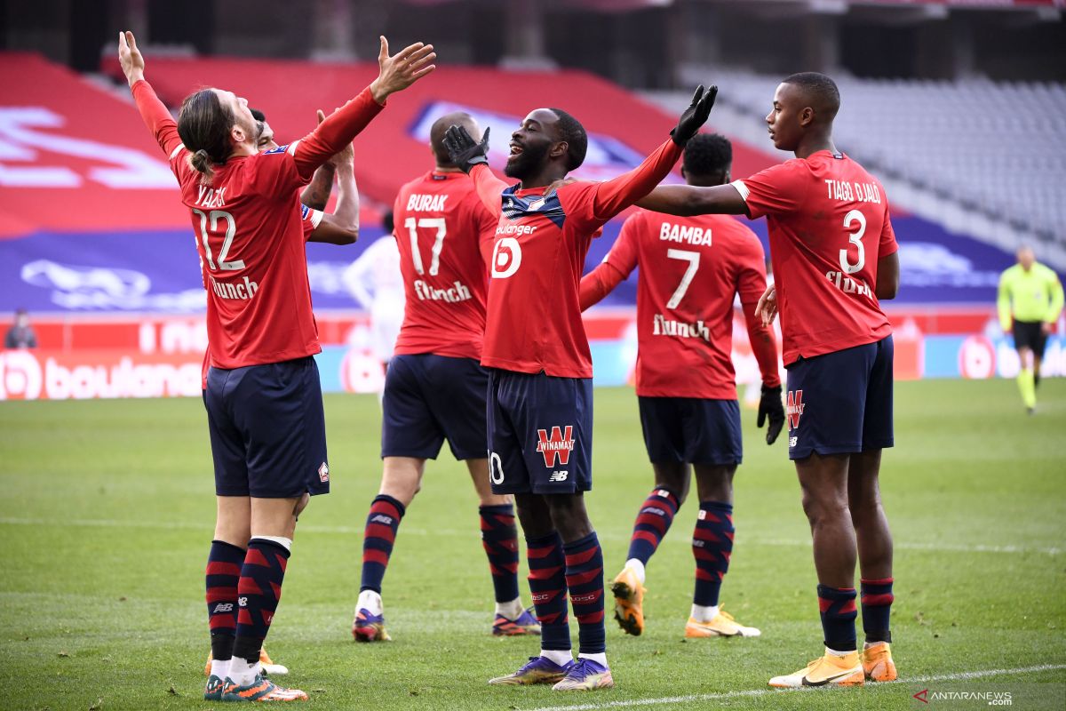 Lille mengalahkan AS Monaco 2-1