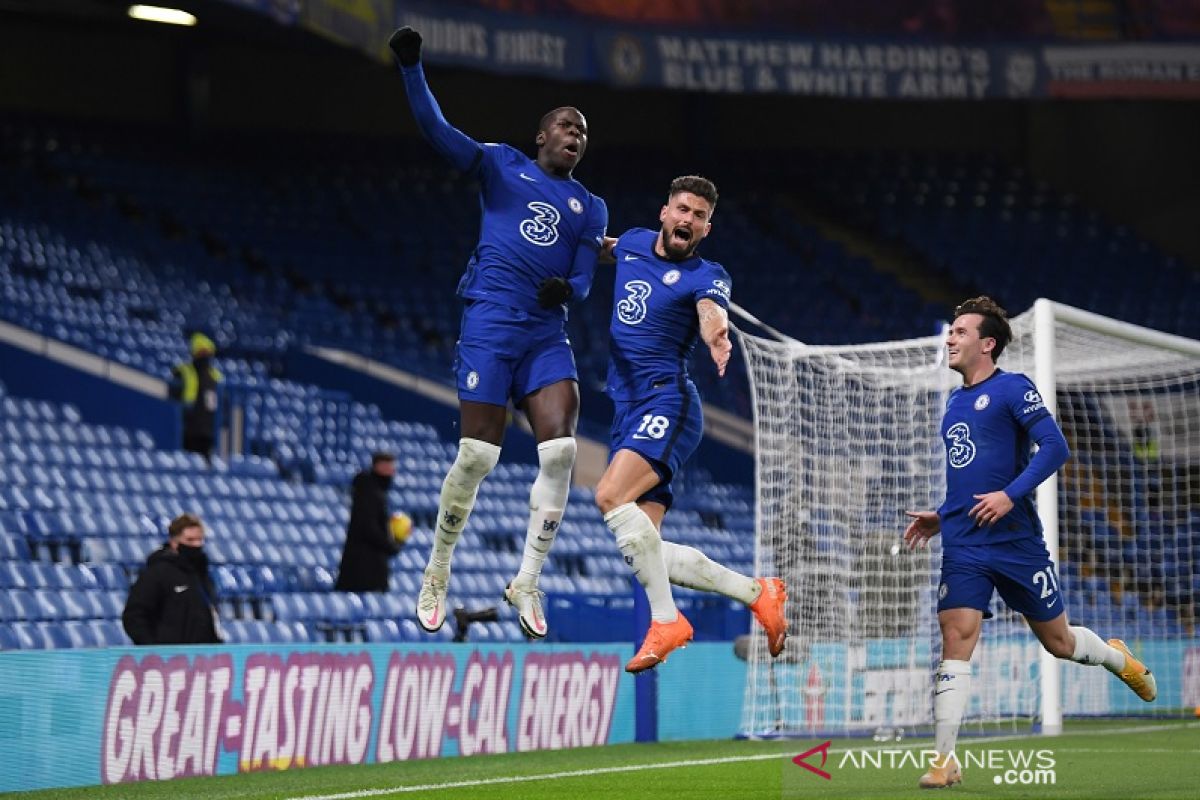 Chelsea merebut puncak klasemen sementara Liga Inggris