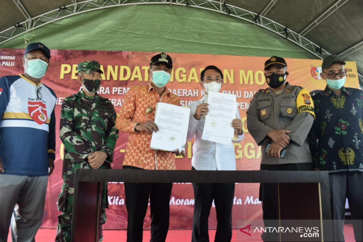 Pemkot Palu-Pemkab Sigi  sepakat bangun jembatan penghubung