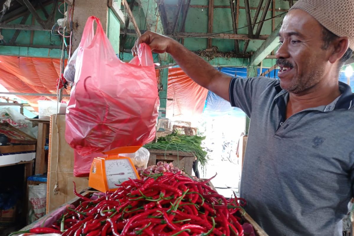 Pasokan kurang, harga cabai melejit di Aceh Tamiang