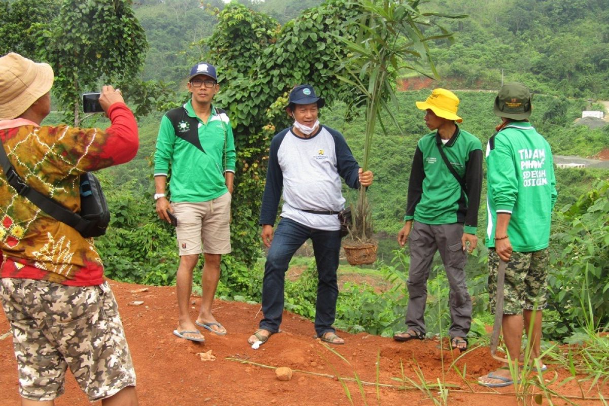 FKH Banjarmasin dilibatkan membangun sabuk hijau Bendungan Tapin