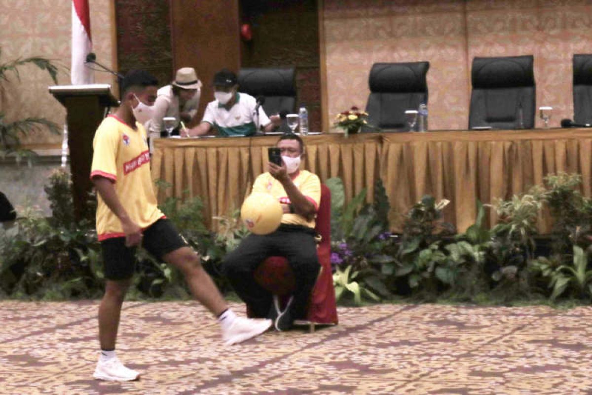 310 siswa SSB di Semarang beraksi di Youth Fun Juggling Competition