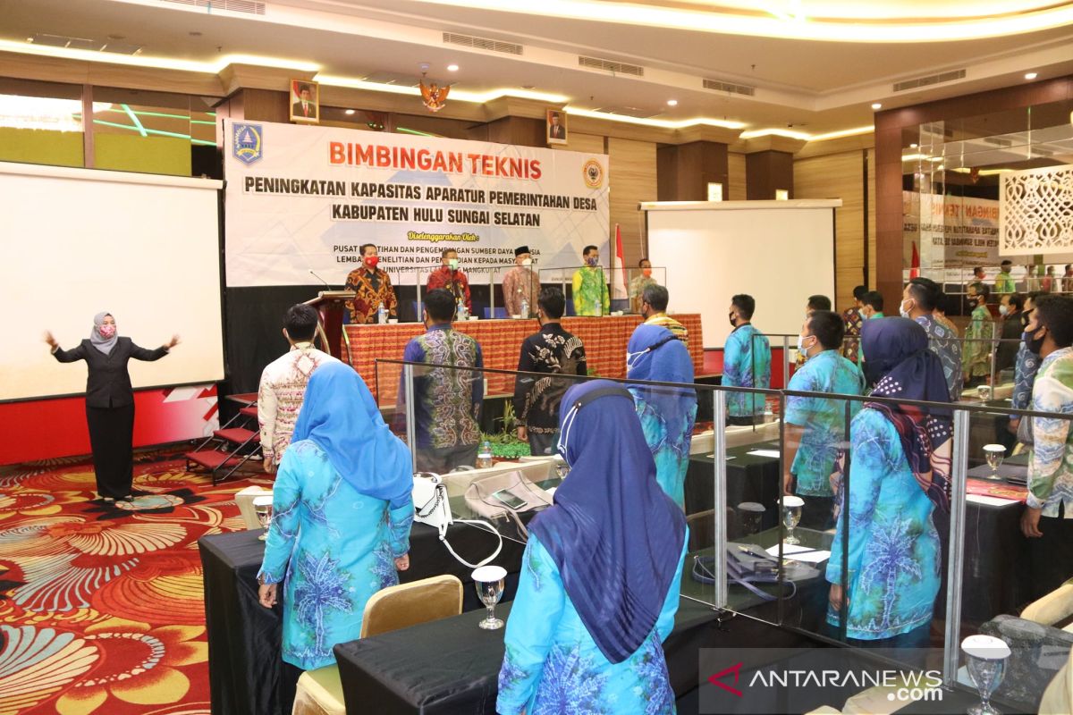 286 orang perangkat desa HSS ikuti Bimtek peningkatan kapasitas