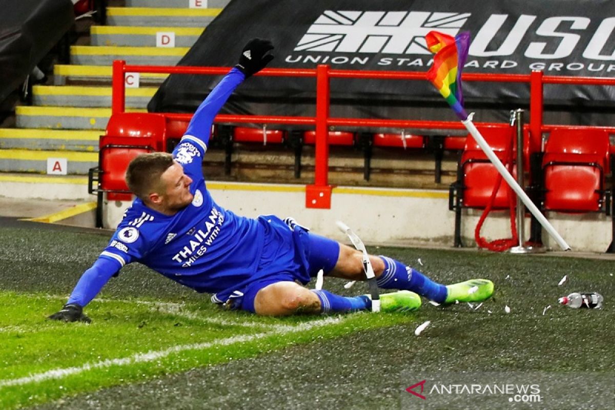 Vardy antar Leicester perburuk awal musim Sheffield United