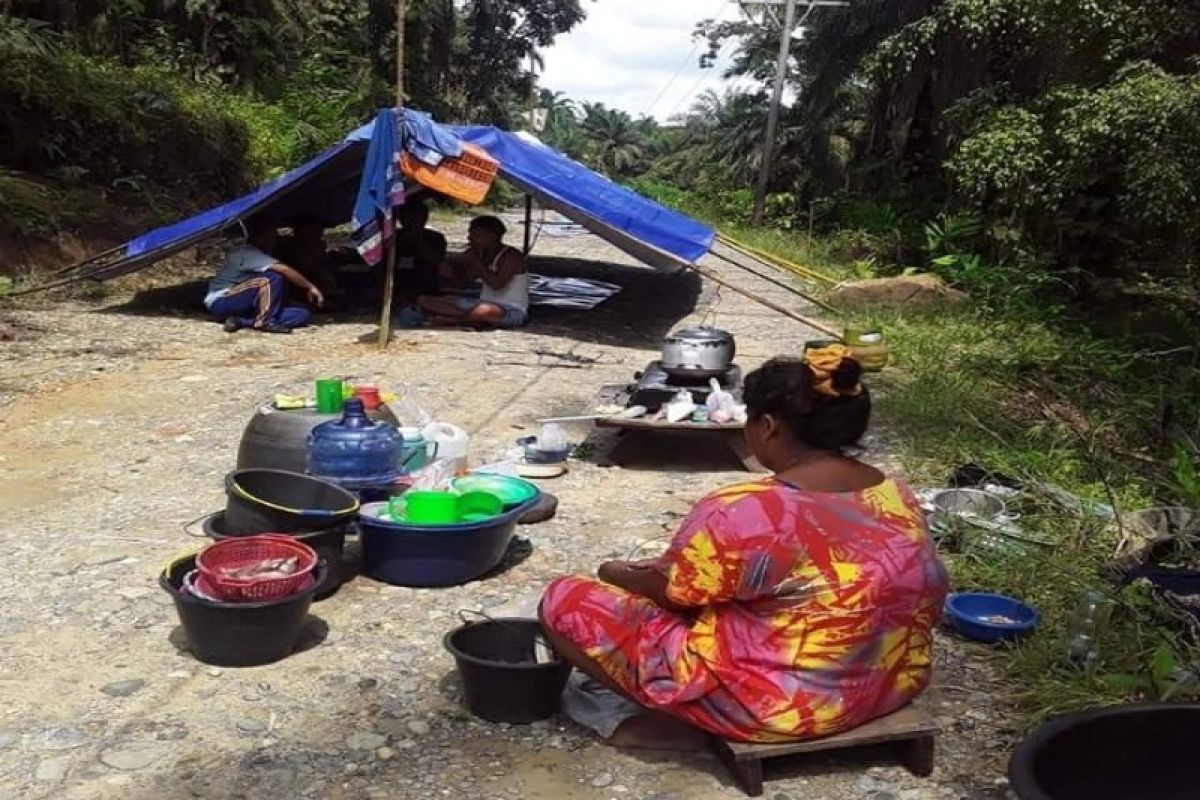 118 kepala keluarga di Sei Lepan Langkat masih mengungsi terdampak banjir