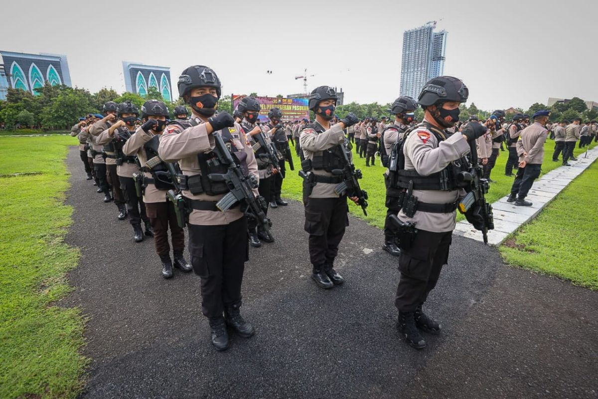 Polda Jatim terjunkan 15 ribu personel amankan Pilkada Serentak 2020