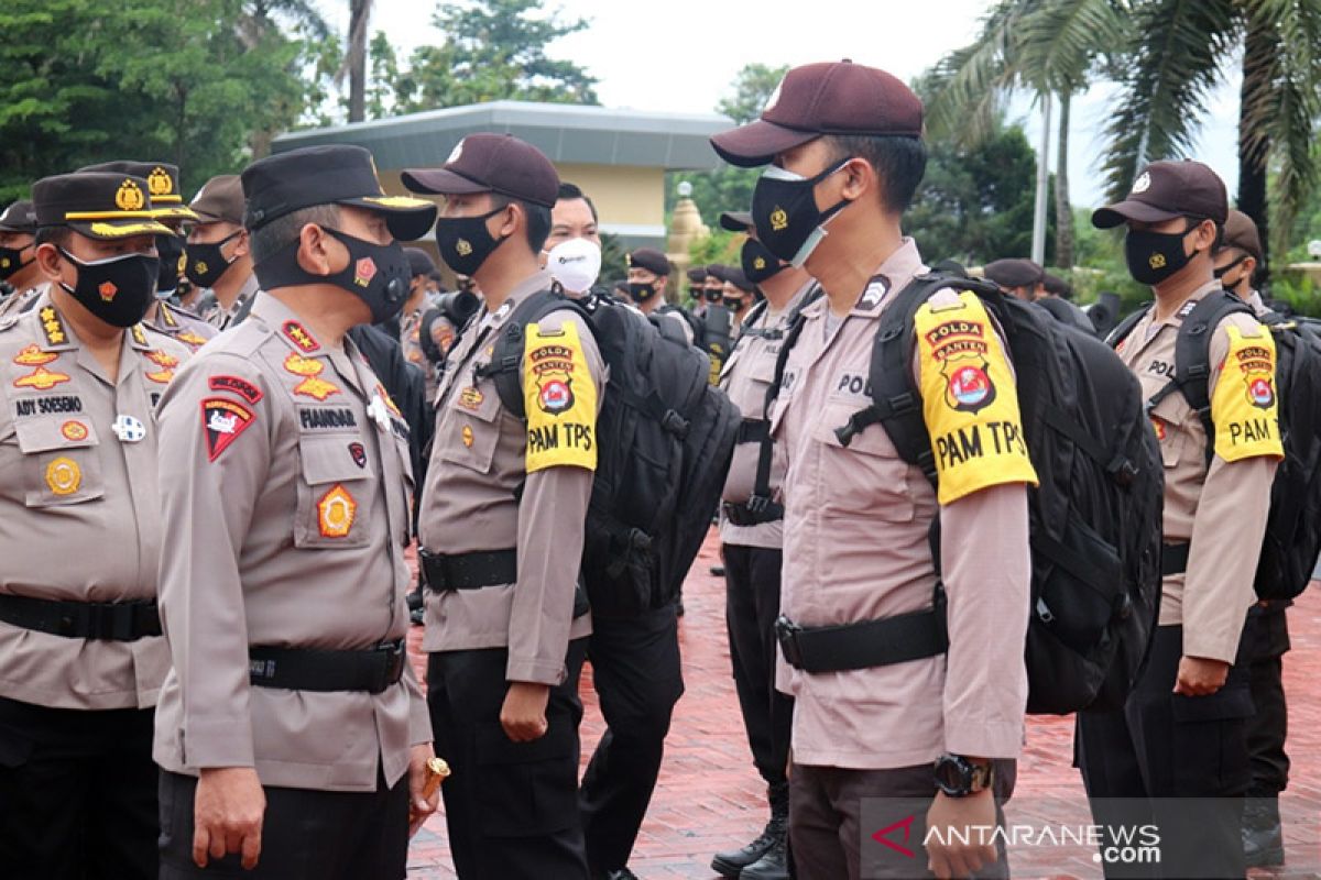 Polda Banten siagakan 3.831 personel pengamanan pilkada serentak