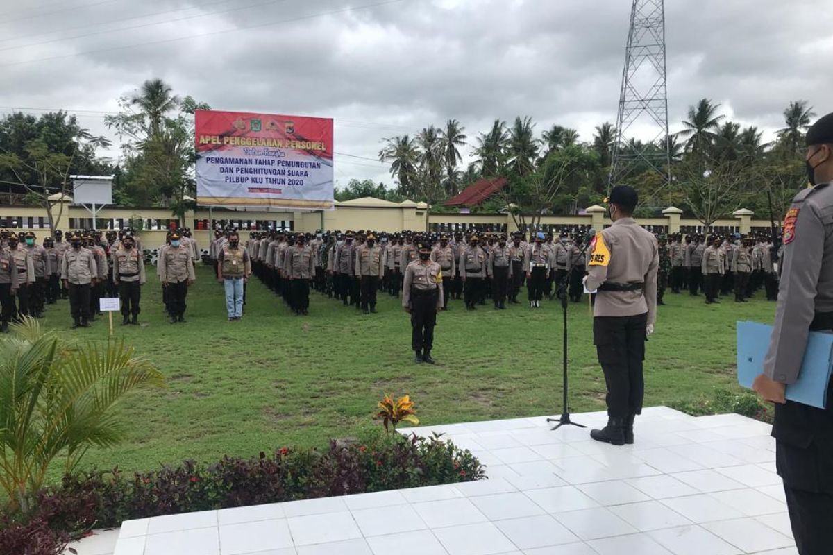 588 personel TNI-Polri mengawal pelaksanaan Pilkada Lombok Utara