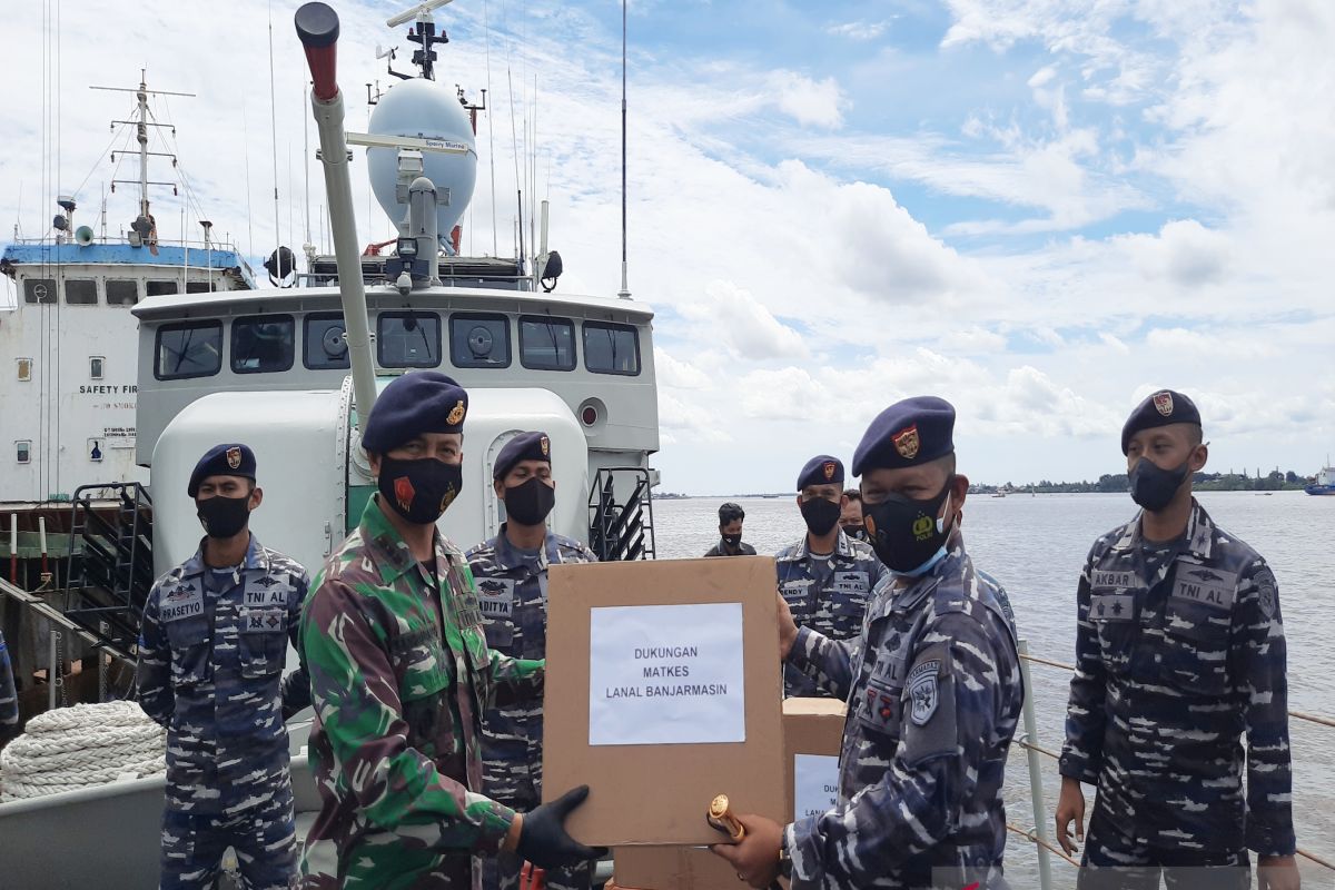 KRI Mandau-621 jaga perairan Kalimantan Selatan selama Pilkada
