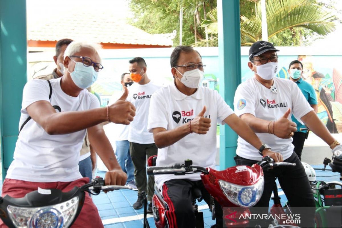 Gubernur Koster: Kehadiran sepeda listrik dukung alam Bali bebas polusi